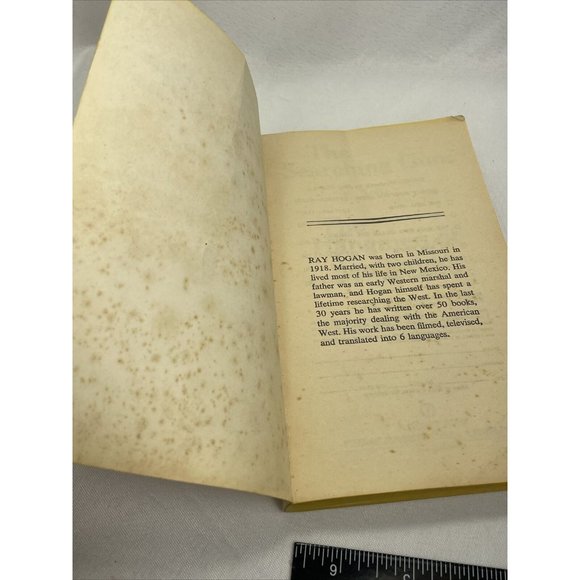 Searching Guns/Hangmen of San Sabel Ray Hogan Vintage Paperback Book 1st Print - Picture 5 of 10